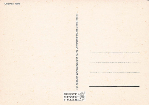 Vintage Reproduction of a 1900 Postcard, Good Old Days Postcard Co. Sweden, #GO183