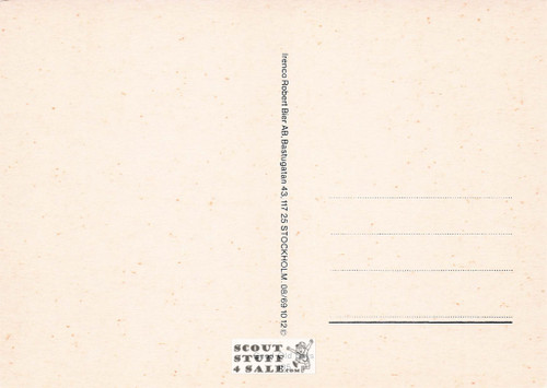 Vintage Reproduction of a 1900's Postcard, Good Old Days Postcard Co. Sweden, #GO185