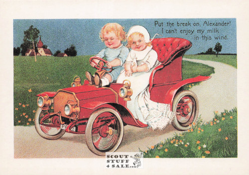 Vintage Reproduction of a 1900 Postcard, Good Old Days Postcard Co. Sweden, #GO193