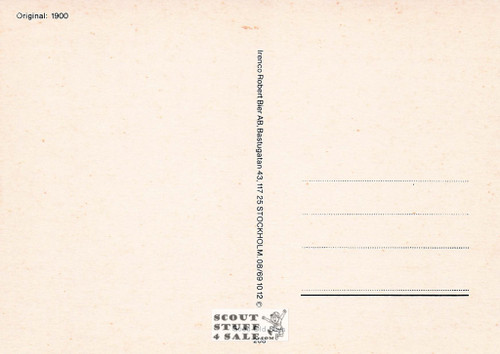 Vintage Reproduction of a 1900 Postcard, Good Old Days Postcard Co. Sweden, #GO208