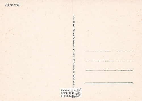 Vintage Reproduction of a 1900 Postcard, Good Old Days Postcard Co. Sweden, #GO210