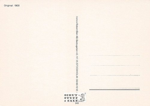 Vintage Reproduction of a 1900 Postcard, Good Old Days Postcard Co. Sweden, #GO243