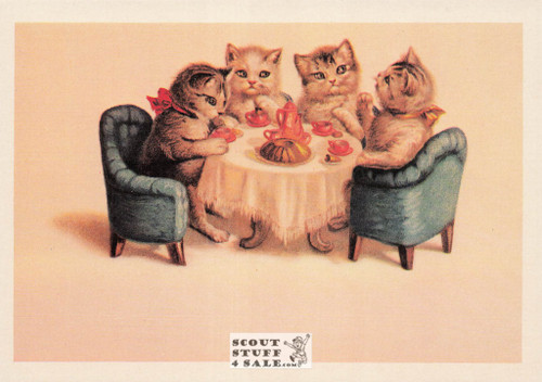 Vintage Reproduction of a 1900 Postcard, Good Old Days Postcard Co. Sweden, #GO249