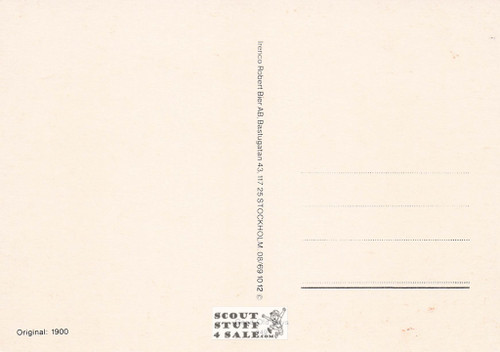 Vintage Reproduction of a 1900 Postcard, Good Old Days Postcard Co. Sweden, #GO249