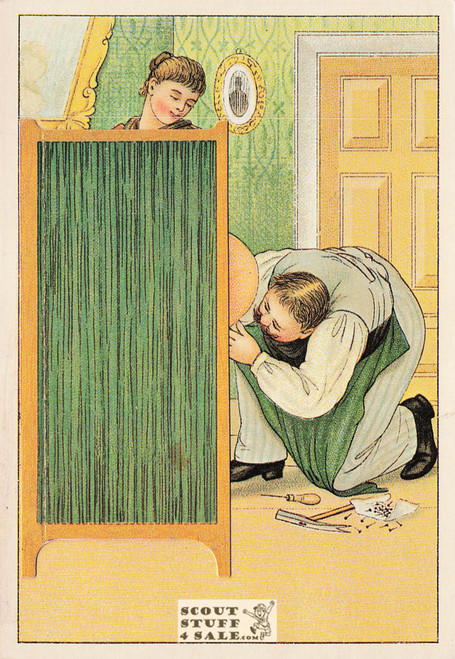 Vintage Reproduction of a 1900 Postcard, Good Old Days Postcard Co. Sweden, #GO304