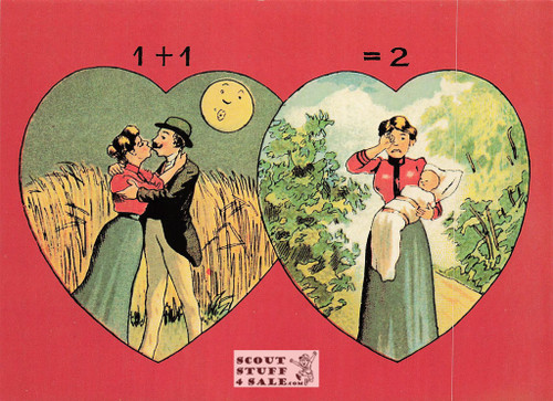 Vintage Reproduction of a 1900 Postcard, Good Old Days Postcard Co. Sweden, #GO320