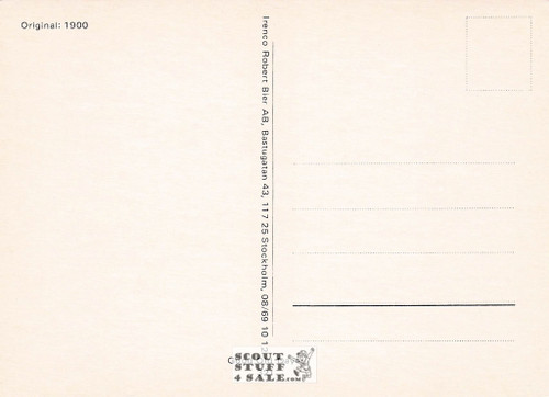 Vintage Reproduction of a 1900 Postcard, Good Old Days Postcard Co. Sweden, #GO321