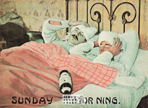 Vintage Reproduction of a 1910 Postcard, Good Old Days Postcard Co. Sweden, #GO323