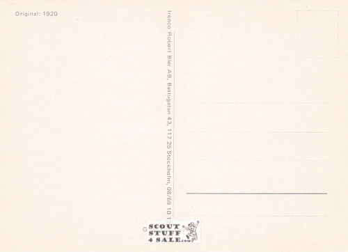 Vintage Reproduction of a 1920 Postcard, Good Old Days Postcard Co. Sweden, #GO325