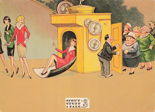 Vintage Reproduction of a 1900 Postcard, Good Old Days Postcard Co. Sweden, #GO329