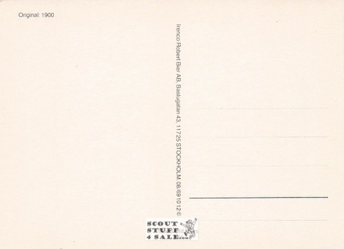 Vintage Reproduction of a 1900 Postcard, Good Old Days Postcard Co. Sweden, #GO341