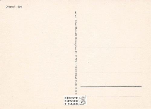 Vintage Reproduction of a 1890 Postcard, Good Old Days Postcard Co. Sweden, #GO346