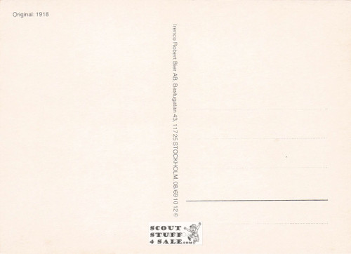 Vintage Reproduction of a 1918 Postcard, Good Old Days Postcard Co. Sweden, #GO352