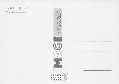 The Cure 1987 Tour British Postcard, Image Media #bis27