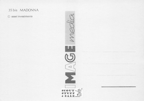 Madonna British Postcard, Image Media #bis35