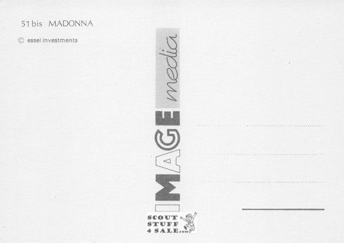 Madonna British Postcard, Image Media #bis51