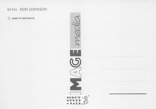 Don Johnson British Postcard, Image Media #bis65
