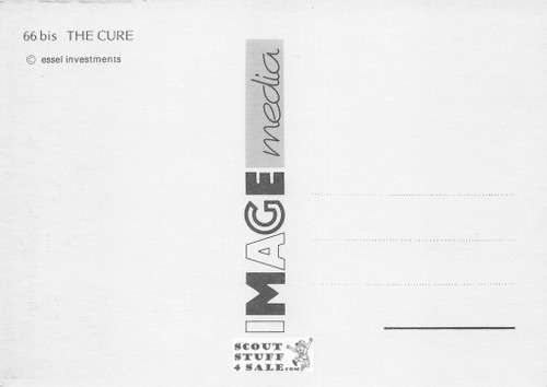 The Cure Why Can't I be You British Postcard, Image Media #bis66