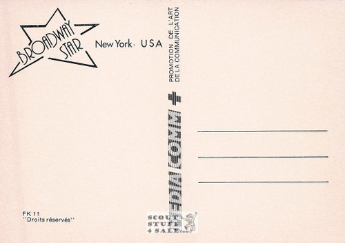 Bruce Springsteen Cover Me Album French Postcard, Media Comm #FK-11