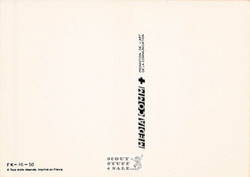 The Cure The Top Album French Postcard, Media Comm #FK-46