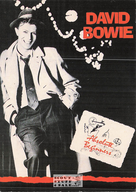 David Bowie French Postcard, Media Comm #FK-54