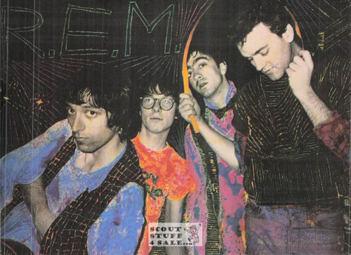 R.E.M. Band French Postcard, Media Comm #FK-86