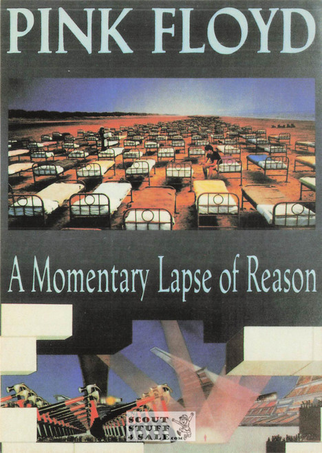Pink Floyd A Momentary Lapse of Reason French Postcard, Media Comm #FK-107