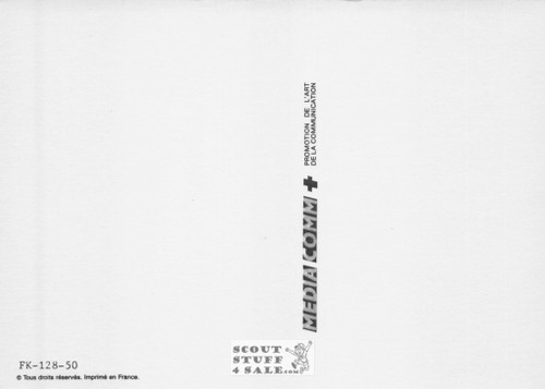 Montley Crue with Guns N' Roses 1988 Concert French Postcard, Media Comm #FK-128