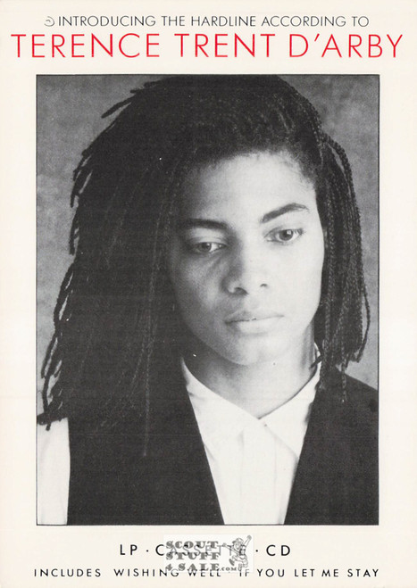 Terence Trent D'Arby French Postcard, Media Comm #FK-129