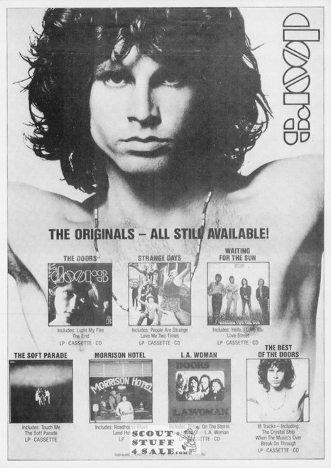 The Doors French Postcard, Media Comm #FK-135