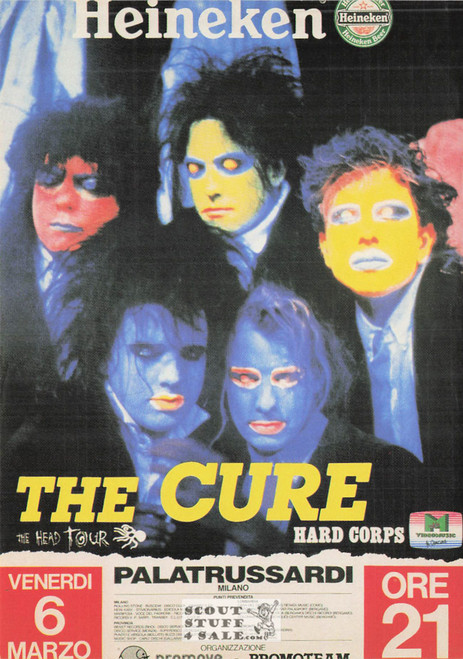 The Cure Band French Postcard, Media Comm #FK-162