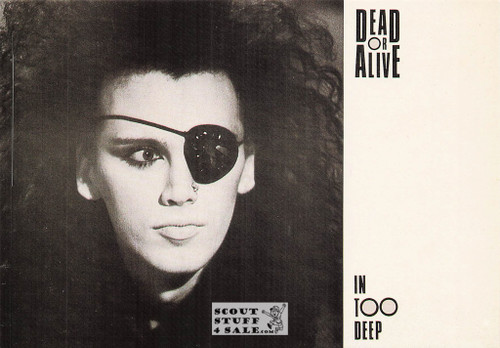 Dead or Alive In Too Deep Album French Postcard, Media Comm #RECORD43