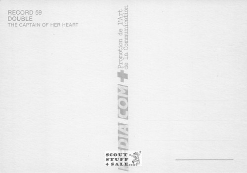 Double The Captain of the Heart Album French Postcard, Media Comm #RECORD59