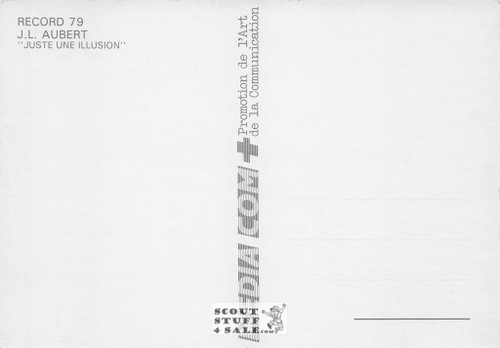 J.L. Aubert French Postcard, Media Comm #RECORD79