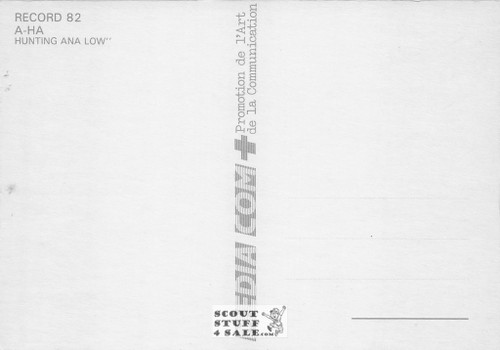 A-Ha Hunting Anna Low Album French Postcard, Media Comm #RECORD82