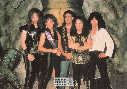 Iron Maiden French Postcard, Media Comm #RECORD135