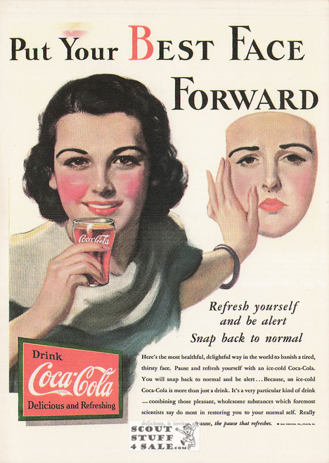 Coca Cola Advertisement, Ludlow Sales #CP25