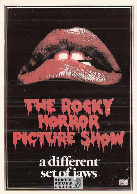 Rocky Horror Picture Show Movie Poster Postcard, Ludlow Sales #CP55