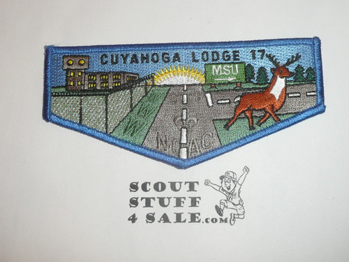 Order of the Arrow Lodge #17 Cuyahoga s57 2006 NOAC Flap Patch