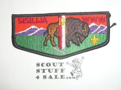 Order of the Arrow Lodge #19 Sisilija f7 Flap Patch - Boy Scout