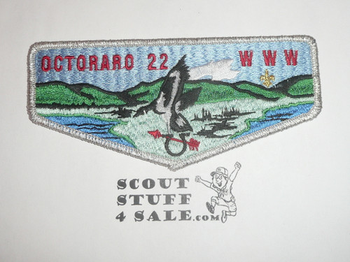 Order of the Arrow Lodge #22 Octoraro s108 Flap Patch - Boy Scout