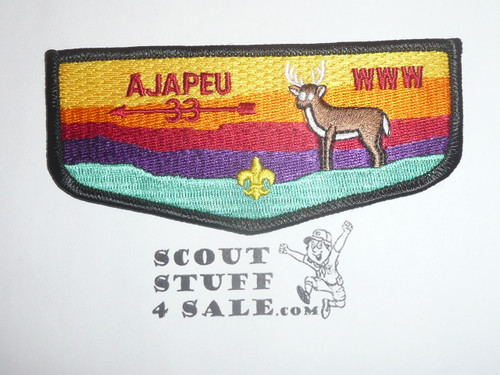 Order of the Arrow Lodge #351 Ajapeu s25 Flap Patch