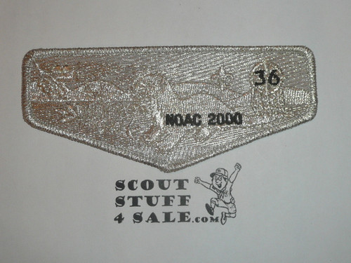 Order of the Arrow Lodge #36 Onondaga s13 2000 NOAC Flap Patch