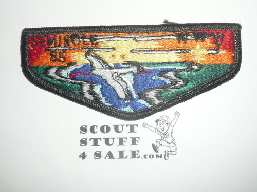 Order of the Arrow Lodge #85 Seminole s7 Flap Patch