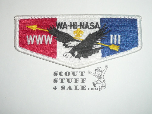 Order of the Arrow Lodge #111 Wa-Hi-Nasa s22 Flap Patch - Boy Scout