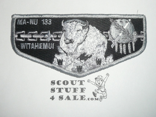 Order of the Arrow Lodge #133 Ma-Nu Flap Patch, Witahemui