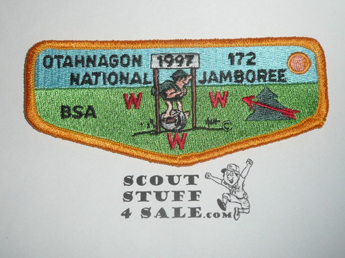 Order of the Arrow Lodge #172 Otahnagon s3 1997 National Jamboree Flap Patch