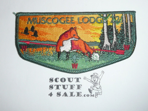 Order of the Arrow Lodge #221 Muscogee s Flap Patch