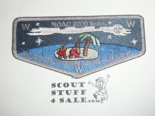 Order of the Arrow Lodge #226 Chemokemon s44 2000 NOAC Flap Patch