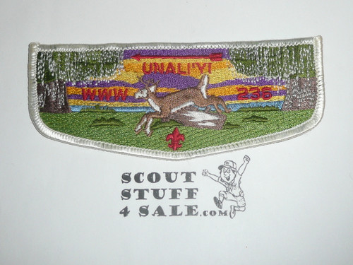 Order of the Arrow Lodge #236 Unali'yi s24 Flap Patch